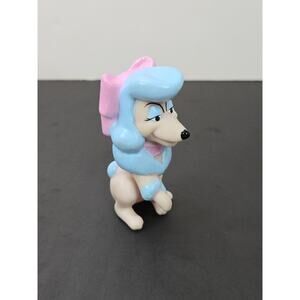 VTG 1988 Disney Oliver & Co Girl Poodle Dog “Georgette” Action Figure